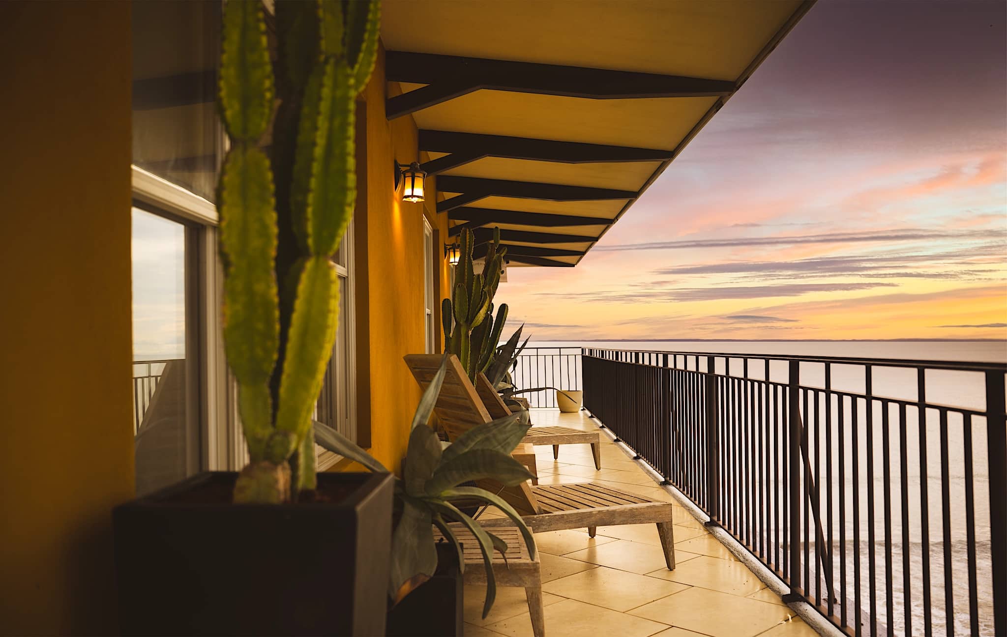 Patio view at Playa Jaco, Costa Rica
